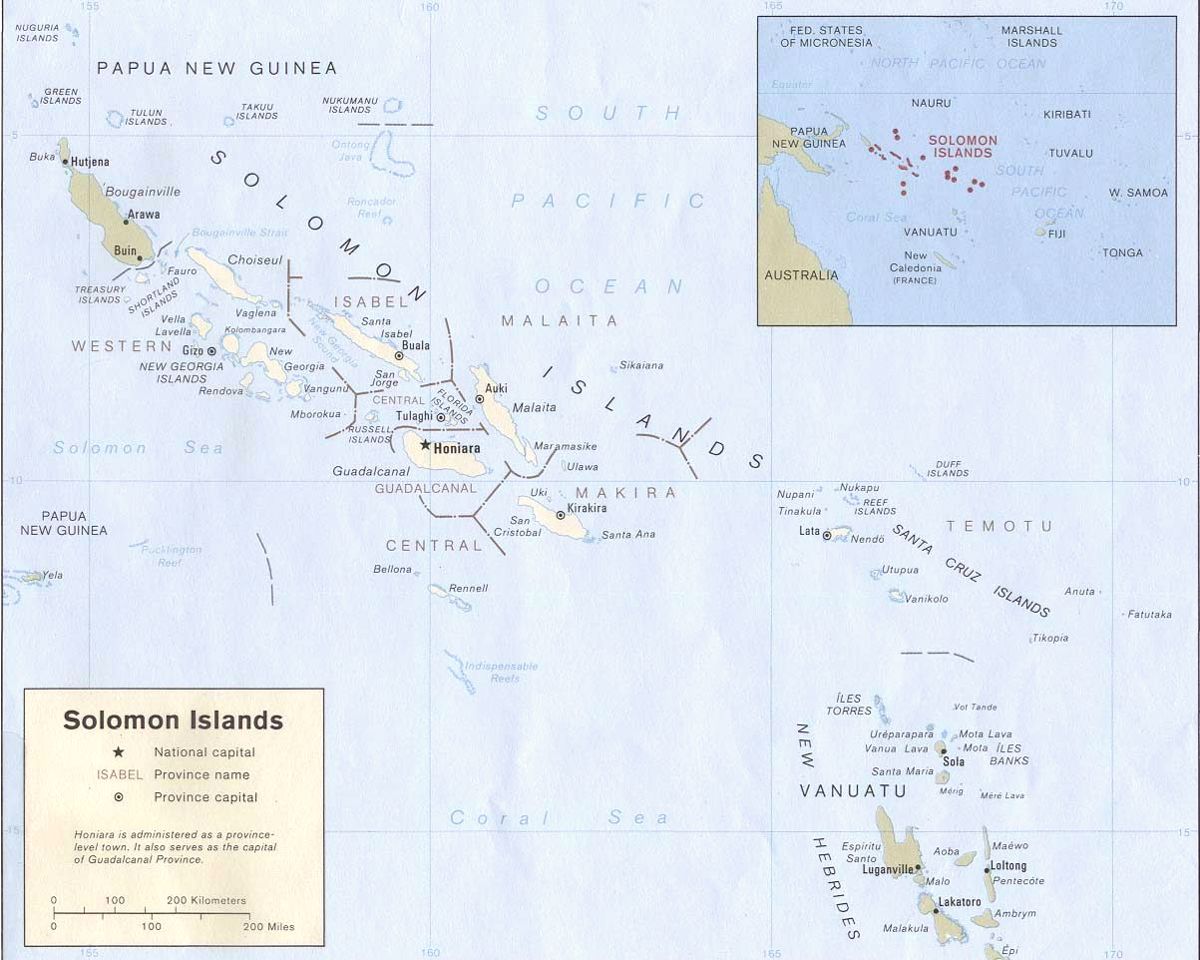 History - Solomon Islands