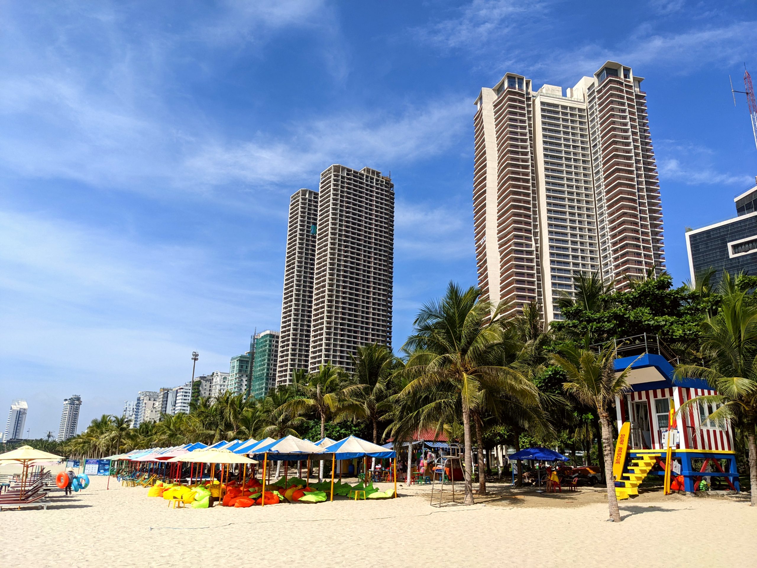 Relax at My Khe Beach's soft sands