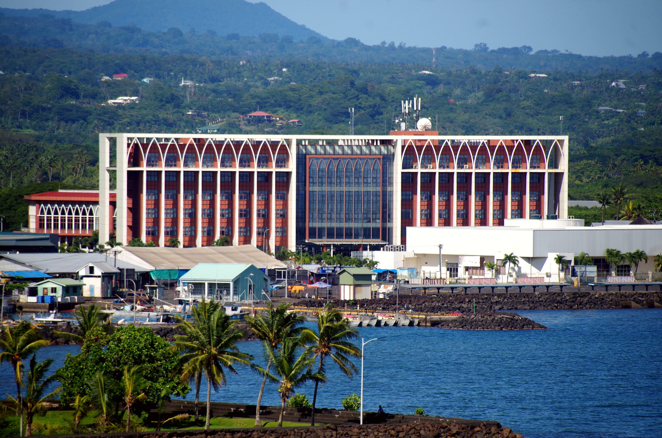 Explore Apia's vibrant street life