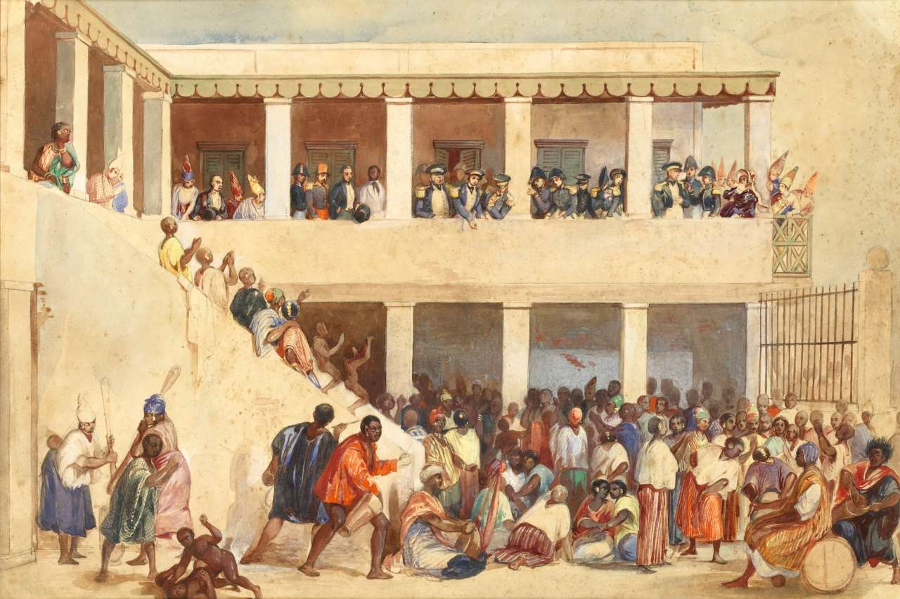 François d'Orléans – Tam-tam à Gorée (1837)