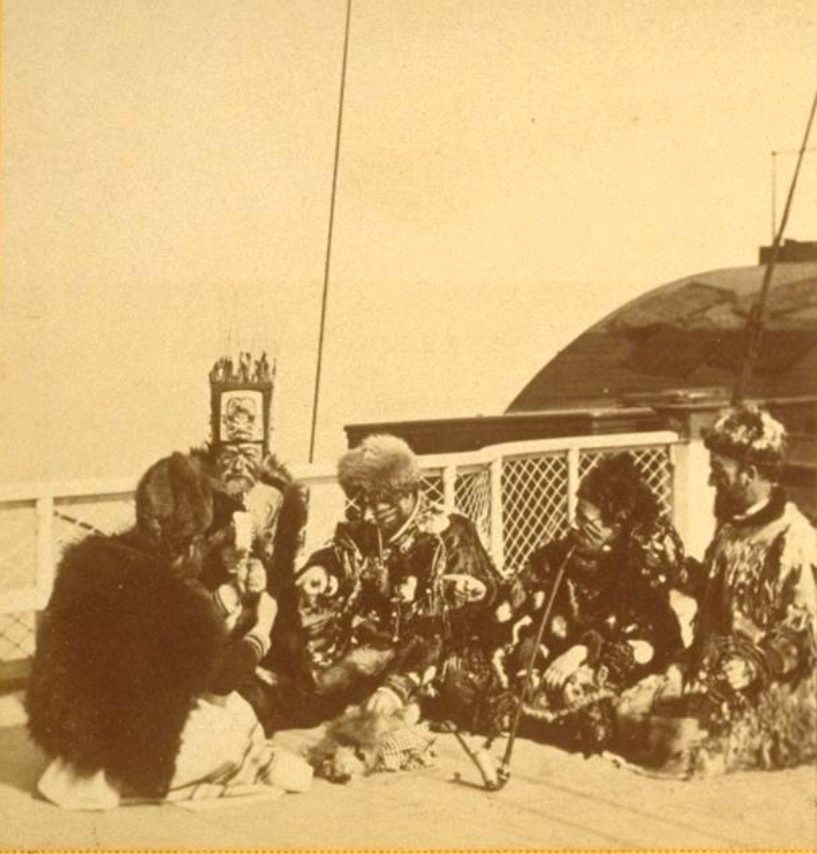 Group of Distinguished Chiefs in Sitka (1868)