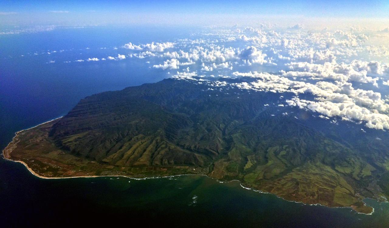 Aerial view of Kauaʻi
