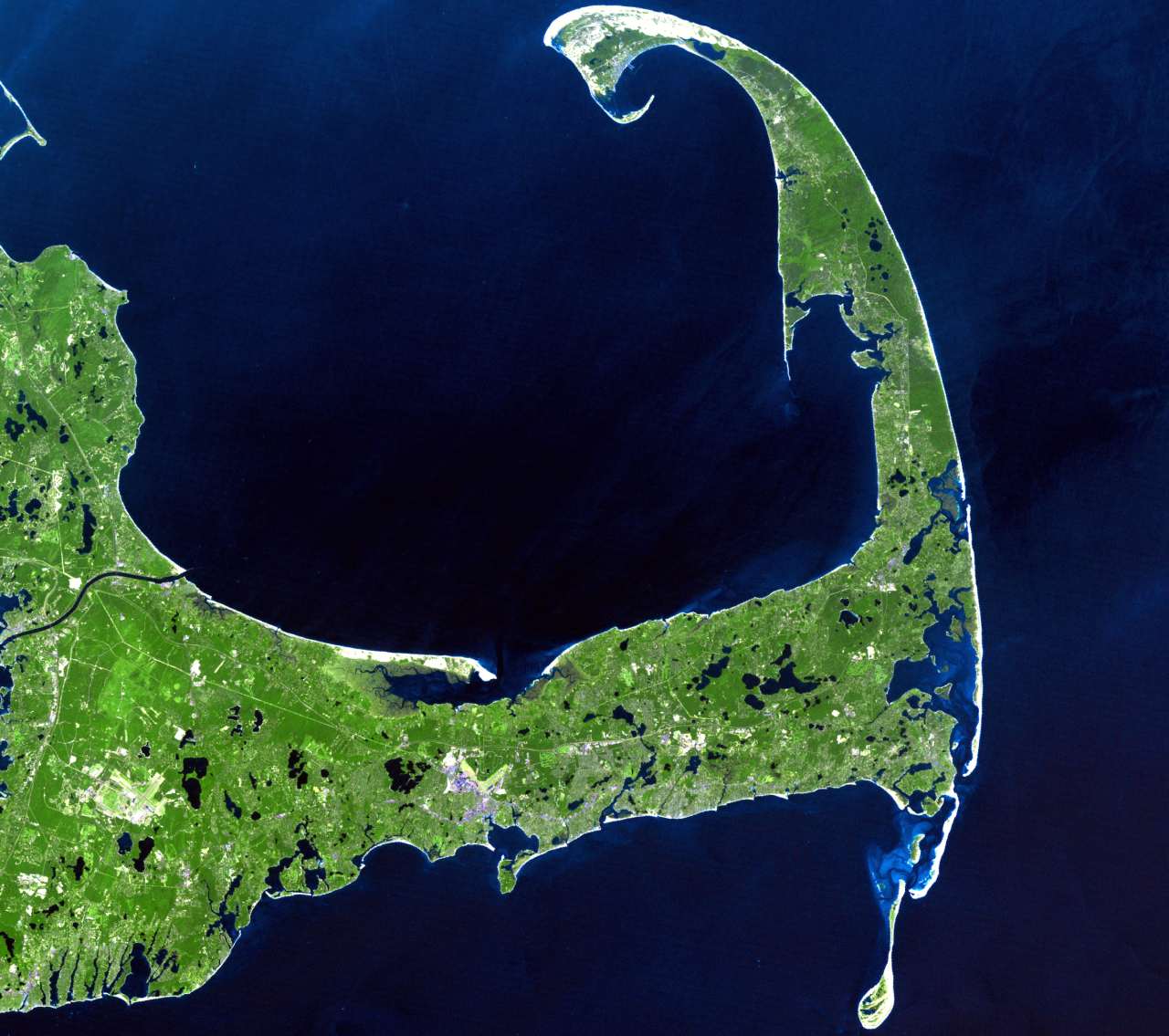 Cape Cod was formed by retreating glaciers[18]