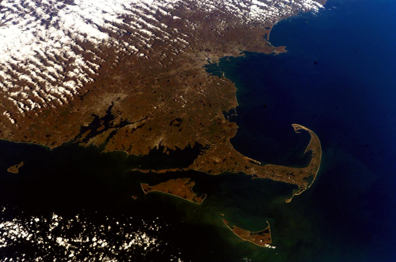 View of Cape Cod from the ISS
