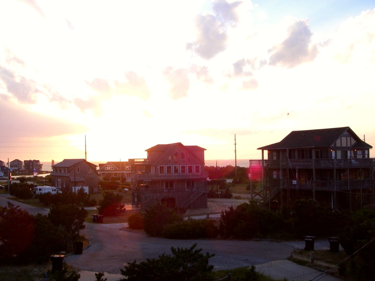 Sunset over Avon