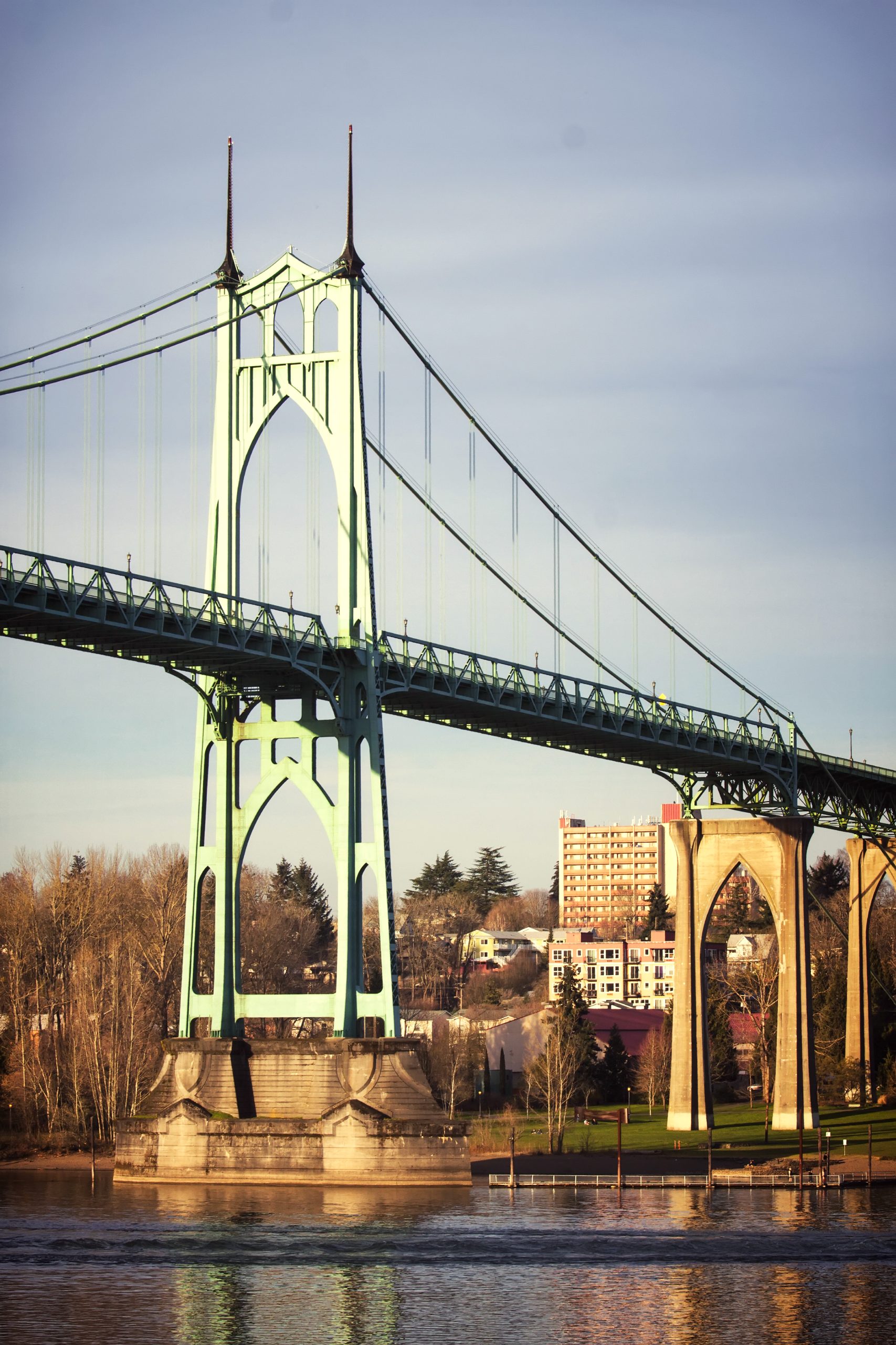 Aussicht auf die St. John's Bridge