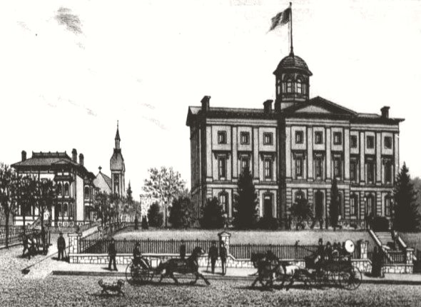 Pioneer Courthouse, 1886