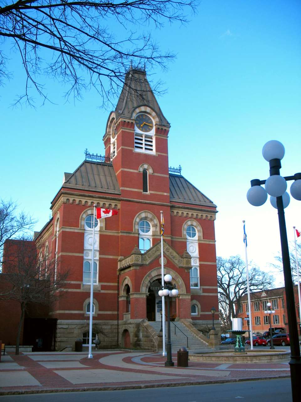 Fredericton City Hall is the seat of municipal government.