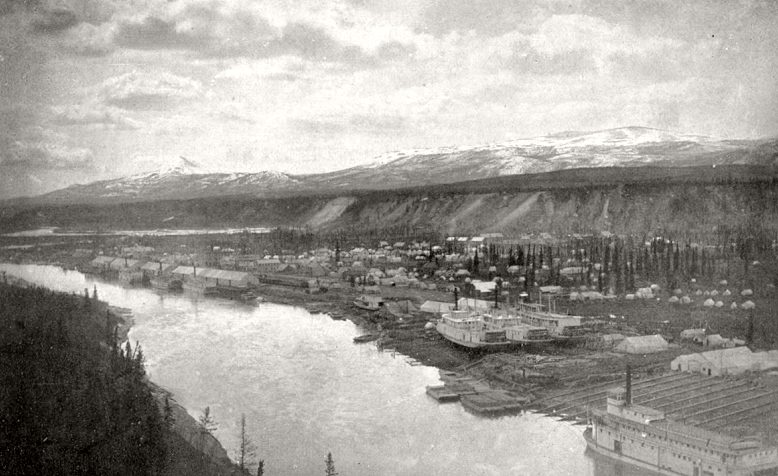 View of Whitehorse in 1910